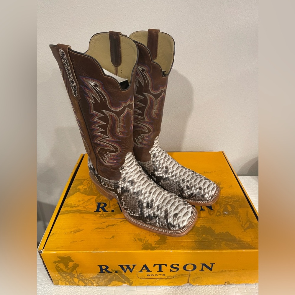 R. Watson python mens size 12 boots